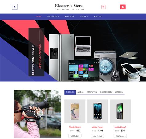 Download Template Online Shop Gratis – denah