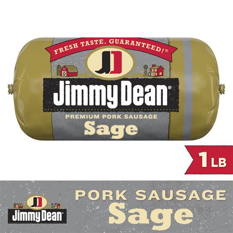 Jimmy Dean® Premium Pork Sage Breakfast Sausage Roll, 16 oz - Walmart.com