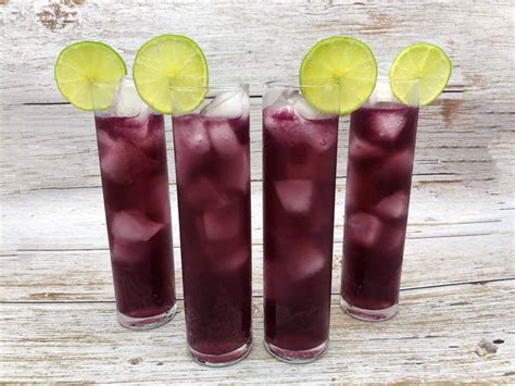 PURPLE RAIN COCKTAIL | Splash of Taste - Vegetarian Recipes