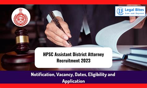 HPSC Assistant District Attorney Recruitment 2023: Notification ...