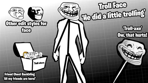 [Joke Concept] The Troll Face skin : r/FortNiteBR