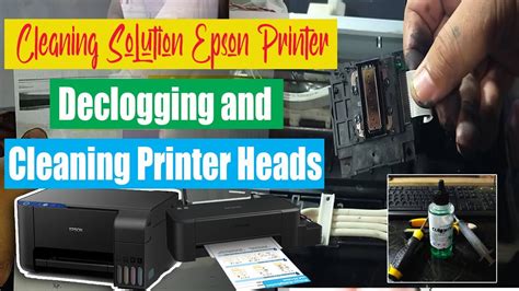 Epson Printer Head Cleaning solution/Declogging and Cleaning Printers ...