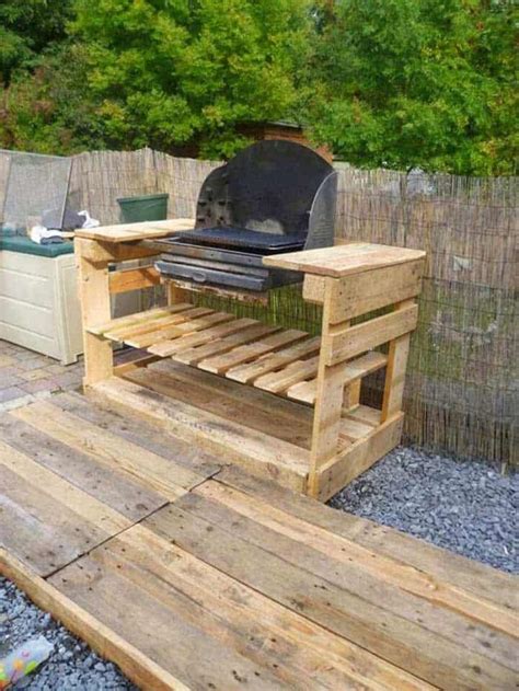 17 Best DIY BBQ Island Ideas (Cinder Blocks, Wood, Cement & More ...