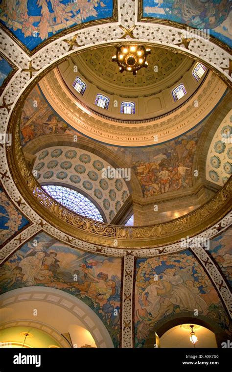 Interior of the Missouri State Capitol Building in Jefferson City Stock ...