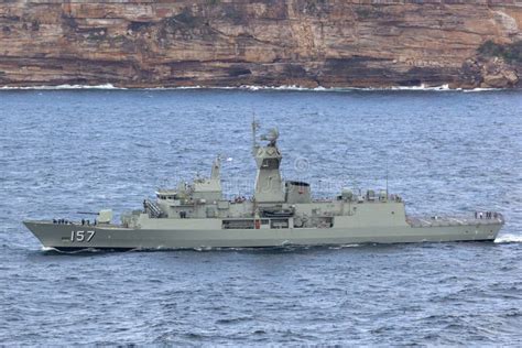 HMAS Perth FFH 157 Anzac-class Frigate of the Royal Australian Navy ...