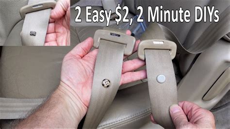 How to Fix a Seat Belt, Easy - YouTube