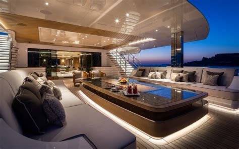 Luxury Mega Yacht Interior