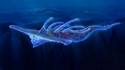 Subnautica - Ghost leviathan by quvr on DeviantArt