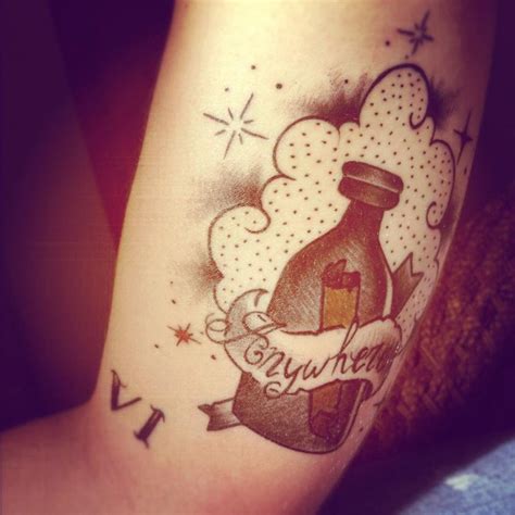 Bottle tattoo by JackyChou on deviantART | Bottle tattoo, Tattoos ...