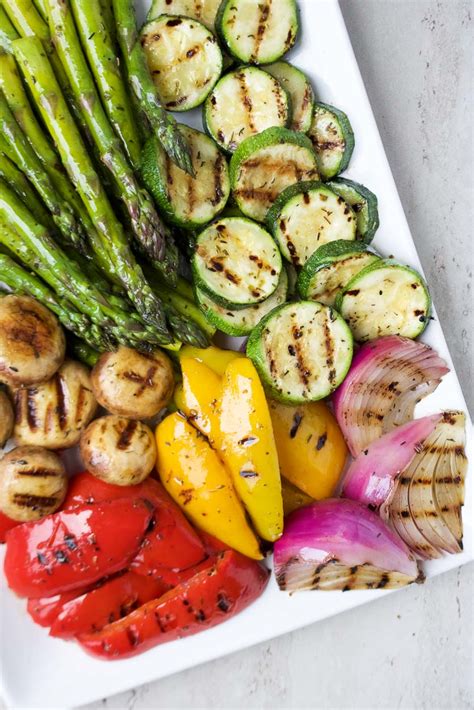 BBQ Grilled Vegetables - Stephanie Kay Nutrition