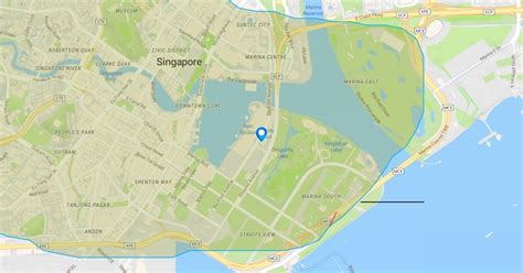 Map of CBD in Singapore : Scribble Maps