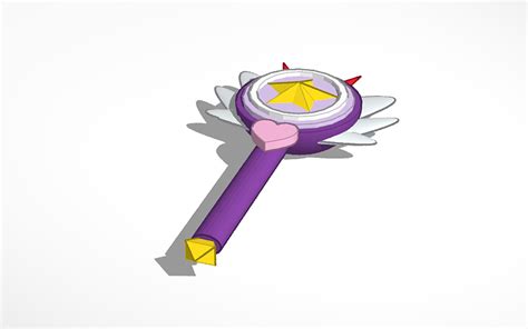 3D design SVTFOE Wand - Tinkercad