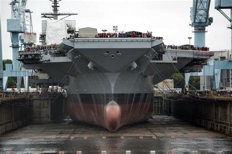 USS Gerald R Ford - Dry dock | Military Machine