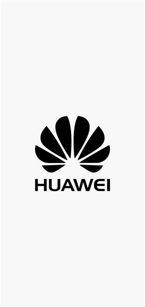 Download An iconic Huawei logo displayed against a tech-inspired ...