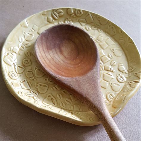 Handmade Ceramic Spoon Rest by Doublemuse on Etsy Ceramic Spoons ...