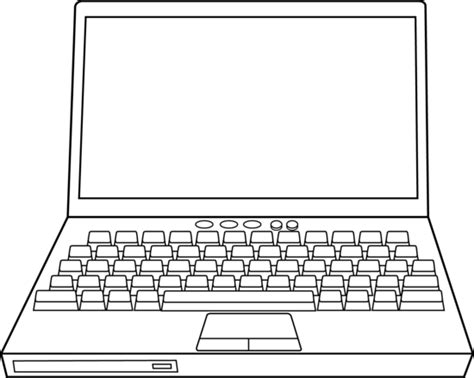 Laptop clip art clipart - Clipartix