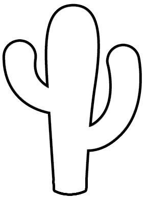 Cactus Drawing Outline at GetDrawings | Free download