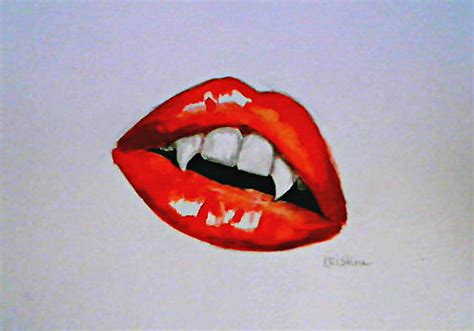 vampire lips by kriberkriksis on DeviantArt