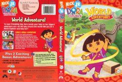 Dora The Explorer DVD Empire World Adventure