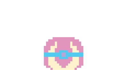 Heal ball pixel art