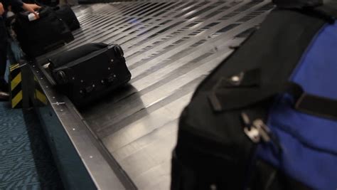 Baggage Carousel. Baggage Carousel at Stock Footage Video (100% Royalty ...