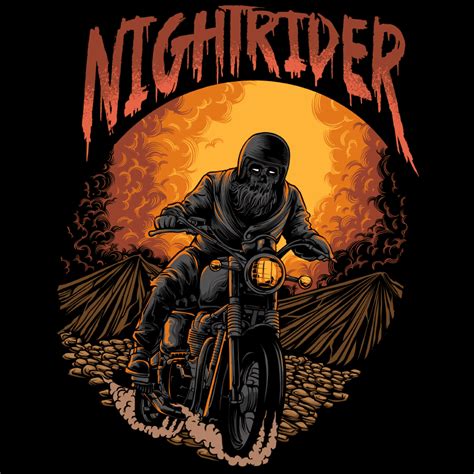 Night Rider - Buy t-shirt designs