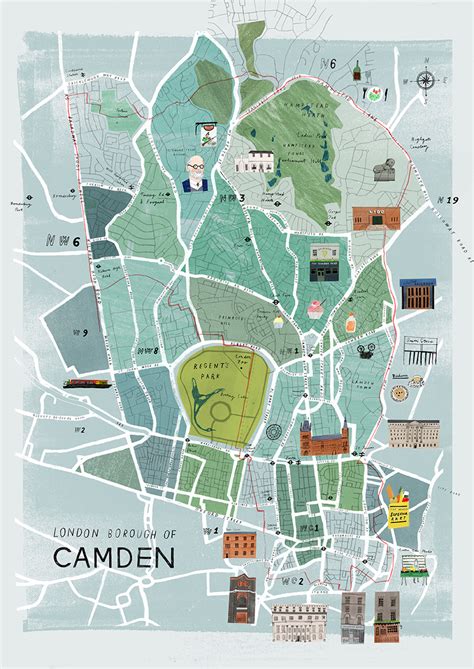 London Borough of Camden - Illustration West 55