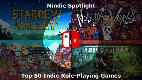 Top 50 Indie RPGs on the Nintendo Switch - YouTube