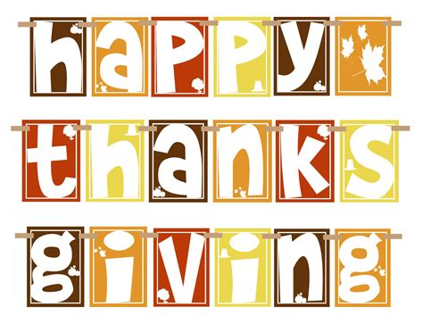 Thanksgiving Banner Clip Art - ClipArt Best