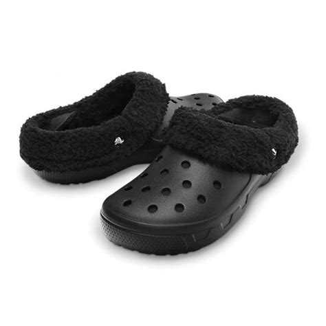 Crocs Crocs Mammoth Evo Clog Black (N12) Unisex Fur Lined Shoes / Clogs ...