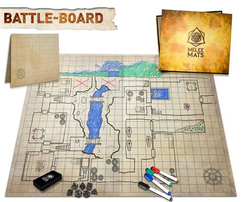 Buy Evolve Skins The Battle Grid Game Board - 27 X 23 Dungeons And ...