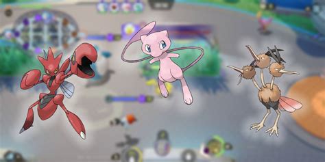 Pokémon Unite Announces Mew, Dodrio and Scizor for Anniversary Celebration