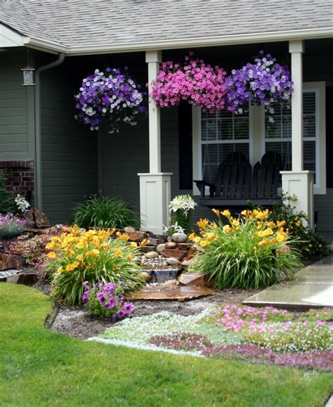 28 Striking Front Porch Plants Ideas to Boost the Curb Appeal