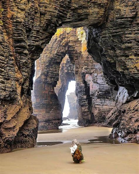 Playa De Las Catedrales, Ribadeo, Galicia, Spain. : r/europe