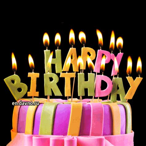 Birthday Candles Animated Gif