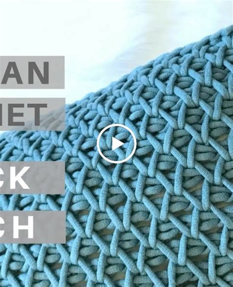 Yes it's crochet! - Learn the Tunisian Crochet Smock Stitch *Video ...