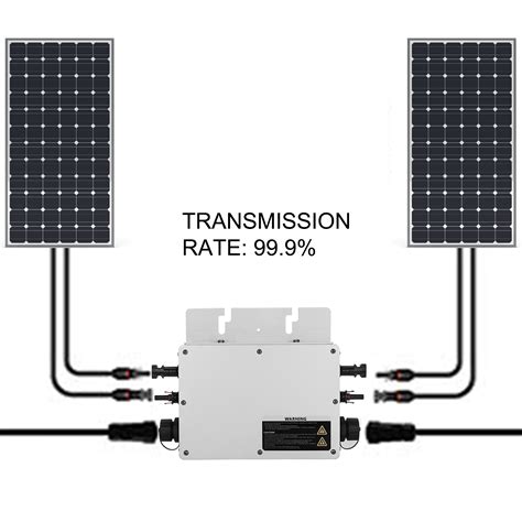 600W MPPT Waterproof Solar Grid Tie Inverter DC to AC 220V Micro ...