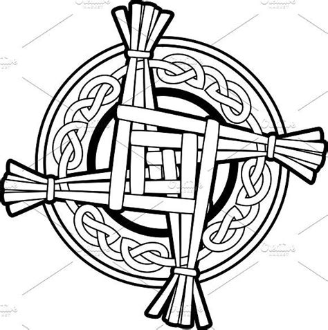 Brighid's Cross | St brigid, Cross tattoo, St brigid cross