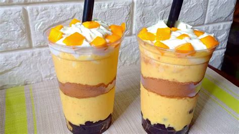 MANGO GRAHAM SHAKE l MANGO GRAHAM SHAKE SUMMER DESSERT - YouTube