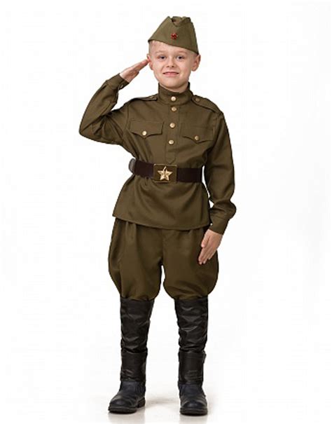 Soviet military KIDS uniform Russian Army suit for small CHILDREN ...