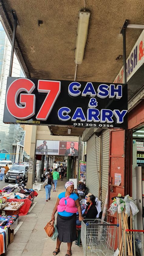 G7 Cash & Carry supermarket in the city Durban