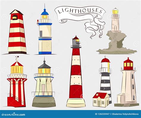 Ligthouses Cartoons, Illustrations & Vector Stock Images - 9 Pictures ...