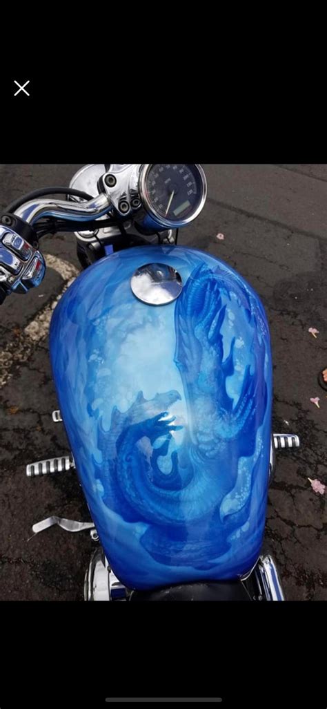 The custom paint job on my Harley sportster 1200 : r/motorcycles