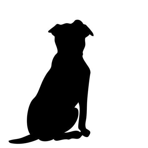 Dog Silhouette Clipart Free Stock Photo - Public Domain Pictures