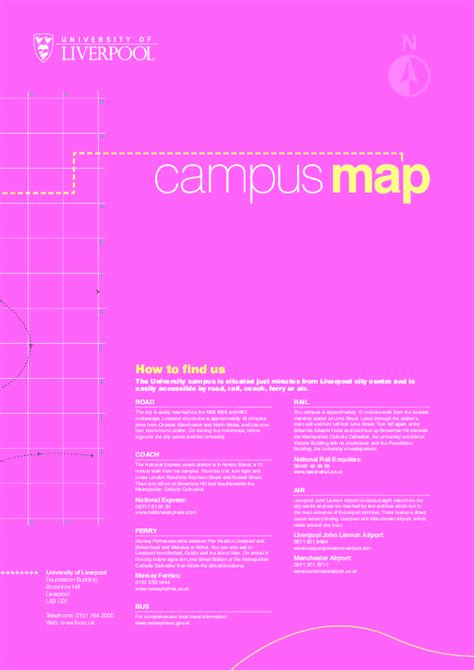 Liverpool University Campus Map: Navigating Your Way Around Campus ...