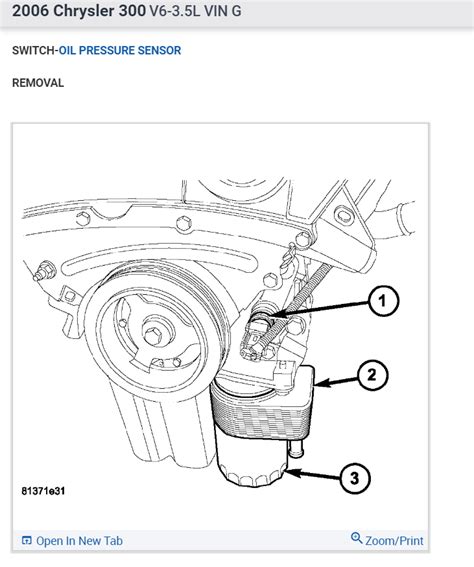 OIL PRESSURE SWITCH: Where Is the Oil Pressure Switch ..i'...