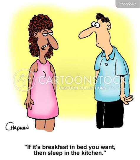 Breakfast In Bed Cartoons and Comics - funny pictures from CartoonStock