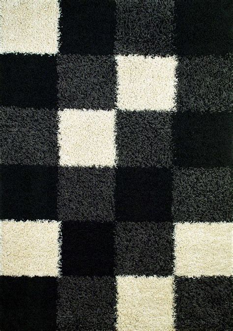 Resultado de imagem para modern carpet black texture | Black shag rug ...