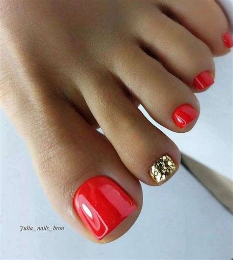 30+ Amazing Red Toe Nail Ideas You Need to Try