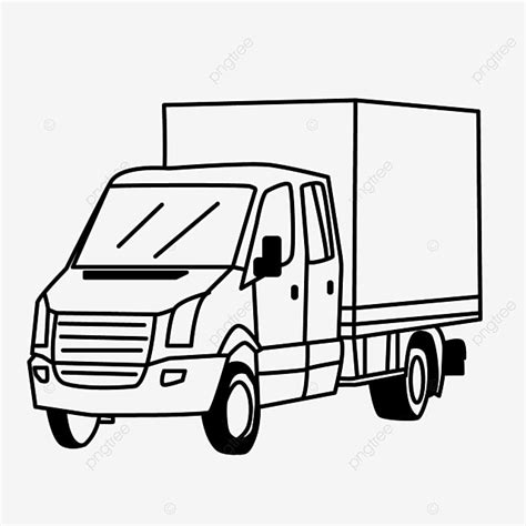 The Best Truck clipart black and white (Top Picks) – Find Art Out For ...